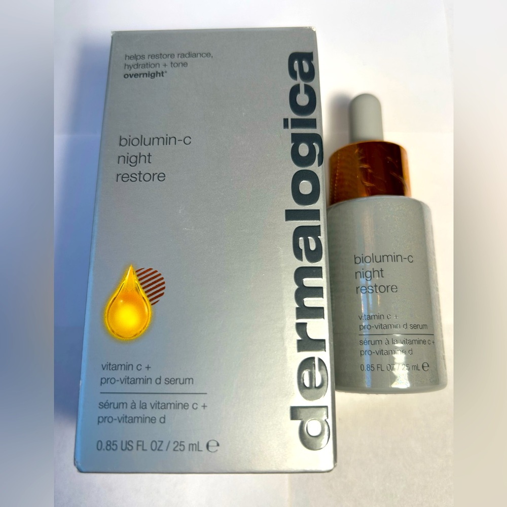NWT🌷Dermalogica Biolumin-C Night Restore Serum with Pro Vitamin D Complex